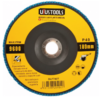 DLF740T – DISCO LIJA FLAP METAL 180MM #40